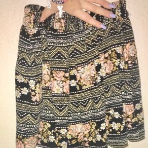 FLORAL SKIRT